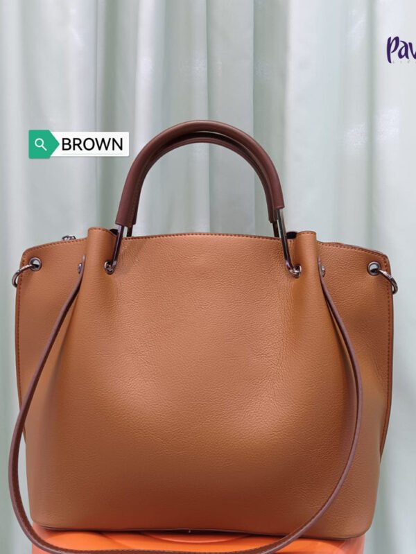 Ladies Shoulder Pu Leather Hand Bags for Woman -1818 - Image 5